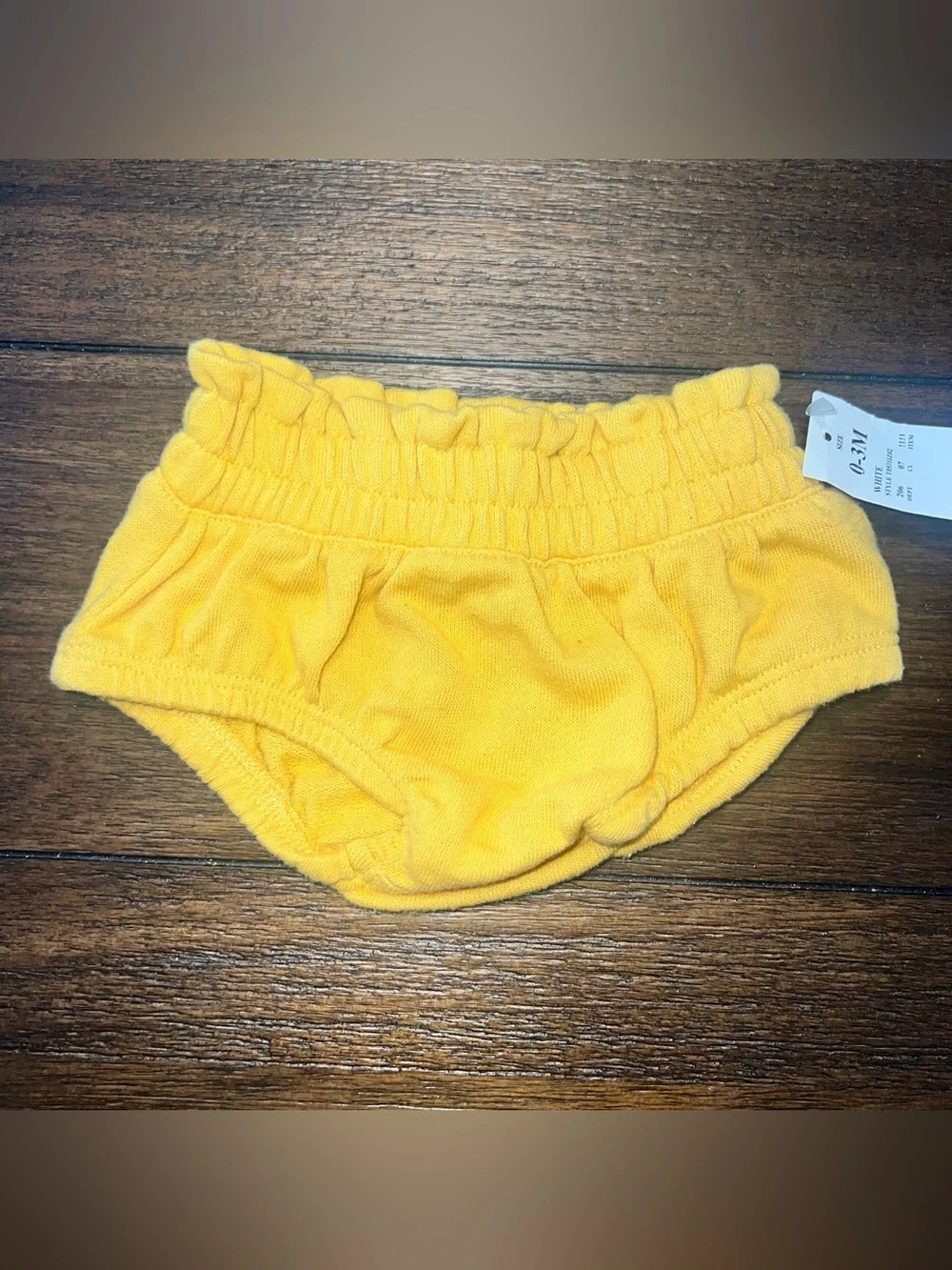 Yellow Baby Bloomers - Kids Accessories